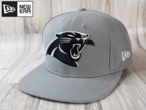 ★未使用品★NEW ERA ニューエラ NFL CALORINA PANTHERS パンサーズ 9FIFTY ORIGINAL FIT フリーサイズ キャップ 帽子 A124