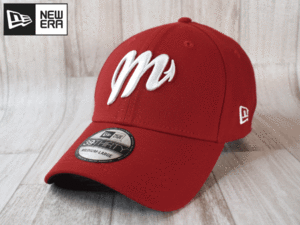 ★未使用品★NEW ERA ニューエラ LMB MEXICO CITY RED DEVILS レッドデビルズ 39THIRTY M-L キャップ 帽子 メキシコモデル A148