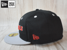 ★未使用品★NEW ERA ニューエラ NBA CHICAGO BULLS シカゴ ブルズ 59FIFTY 7-1/2 59.6cm フラットバイザー キャップ 帽子 USモデル H174_画像3