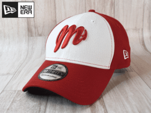 ★未使用品★NEW ERA ニューエラ MEXICO CITY RED DEVILS レッドデビルズ 39THIRTY M-L キャップ 帽子 メキシコモデル A313