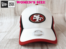 ★未使用品★NEW ERA ニューエラ NFL SAN FRANCISCO 49ers レディースフリーサイズ ワークキャップ 帽子 USモデル A327_画像2