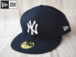 ★未使用品★NEW ERA ニューエラ NY YANKEES ニューヨーク ヤンキース 59FIFTY 8-3/8 66.4cm ビッグサイズ キャップ 帽子 USモデル J19