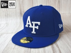 ★未使用品★NEW ERA ニューエラ AIR FORCE USカレッジ 59FIFTY 7-1/2 59.6cm フラットバイザー キャップ 帽子 USモデル J76