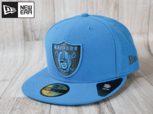 ★未使用品★NEW ERA ニューエラ NFL LAS VEGAS RAIDERS レイダース 59FIFTY 7-1/2 59.6cm キャップ 帽子 USモデル A19