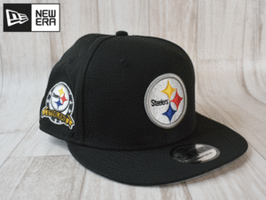 ★未使用品★NEW ERA ニューエラ NFL Pittsburgh Steelers スティーラーズ 9FIFTY フリーサイズ キャップ 帽子 USモデル A586