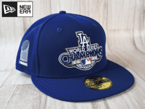 ★未使用品★NEW ERA ニューエラ MLB LA DODGERS ドジャース 大谷翔平 59FIFTY 7-5/8 60.6cm サイドパッチ キャップ 帽子 USモデル J38