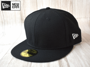 ★未使用品★NEW ERA ニューエラ 59FIFTY 7-7/8 62.5cm 無地 キャップ 帽子 USモデル デッドストック J25