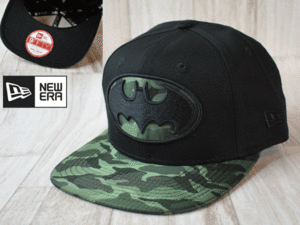 ★未使用品★NEW ERA ニューエラ DC COMICS BATMAN バットマン アメコミ 9FIFTY ORIGINAL FIT S-M フリーサイズ キャップ 帽子 A680