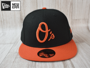 ★未使用品★NEW ERA ニューエラ MLB BALTIMORE ORIOLES オリオールズ 59FIFTY 7-1/8 56.8cm キャップ 帽子 USモデル A111