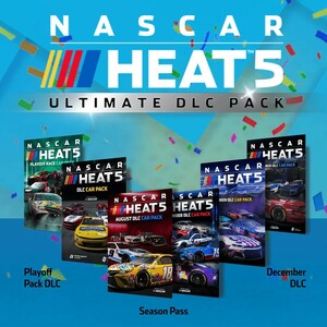 (DLC) NASCAR Heat 5 Ultimate Pass ★ PCゲーム Steamコード Steamキー