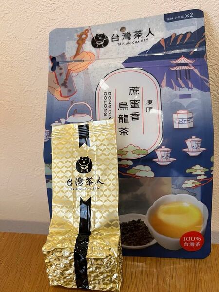 台湾茶　凍頂蔗蜜香烏龍茶　台湾で購入