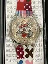 【不動品】SWATCH スウォッチ 腕時計 クォーツ ファッション小物 ハート スイス製 _画像2