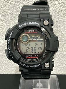 【稼動品】CASIO カシオ G-SHOCK FROGMAN ジーショック フロッグマン GWF-1000-1JF 腕時計 電波ソーラー ダイバーズウォッチ200M