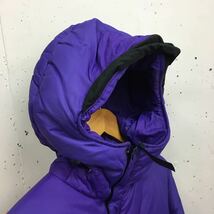 MONTANE PERTEX 中綿 ジャケット パーカー 紫 パープル フーディ アウトドア サイズS 色ムラ _画像8