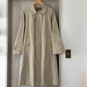 (k) GRENFELL Glenn feru turn-down collar coat England made size 36 beige 