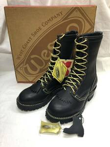 Новый Wesco Wesco Job Master Black Wesco Jobmaster Black 5.5d 23.5 Boots