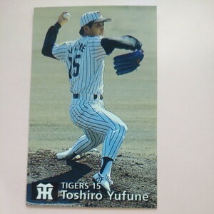 1997 Calbee baseball card N144 hot water boat ..( Hanshin )