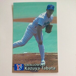1997 Calbee baseball card N162 rice field field one .( Yakult )