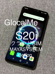 GlocalMe S20i ELTS18A02-A 国内版 SIMフリー MAYASYSTEM jetfon クラウドSIM