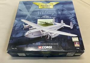 ダイキャストプレ－ン CORGI AVRO YORK L‘ Armee de l’air (French Air Force) 1/144 　MAP⑥