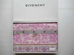 未使用★ジバンシィ★バスタオル★Gドウモアゼル★ピンク系★GIVENCHY