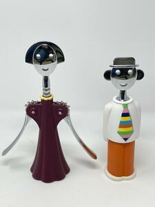 ALESSI コルク抜き ワインオープナー ボトルオープナー コークスクリュー