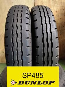 新車外しタイヤ ★195/85R16 ダンロップ SP485 ★2本1セット 2022年製