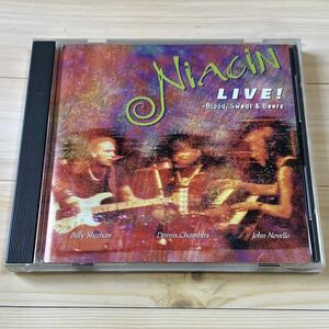 Niacin live! Blood,Sweat&Beers ナイアシン　Billy Sheehan John Novello Dennis Chambers