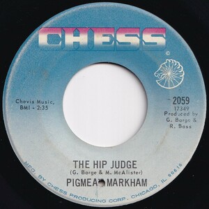 Pigmeat Markham The Hip Judge / Sock It To 'Em Judge Chess US 2059 206027 SOUL FUNK ソウル ファンク レコード 7インチ 45