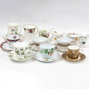 OKURA オークラ/WEDGWOOD/ROYAL ALBERT/MINTON/Richard Ginori 他 カップ＆ソーサー マグカップ カップのみ まとめて12点セット #18146