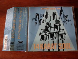 14 KARAT SOUL/SUPER BEST OF 14 KARAT SOUL 帯付き　国内盤