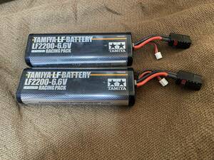 １円 売切 タミヤ Li-Fe LF2200-6.6v リフェバッテリー TAMIYA ラジコン TT-02 SRX TB-05 TA08 TA07 TRF 420X XV02 M08 M07 TD4 BB-01 BBX