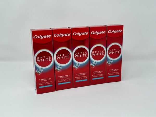 Colgate☆コルゲート☆歯磨き粉☆オプティックホワイト☆5本☆タイ オプティックホワイト