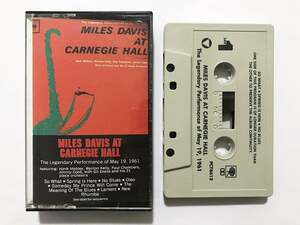 ■カセットテープ■マイルス・デイヴィス Miles Davis『At Carnegie Hall』ジャズ■同梱8本まで送料185円