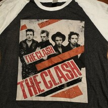 THE CLASH　バンドTシャツ 七分袖　ラグラン　ザ・クラッシュ Mサイズ　パンク　バンドT　_画像3