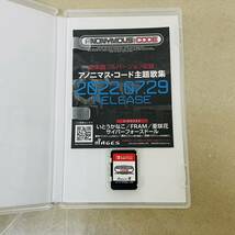 switch アノニマス・コード ANONYMOUS;CODE Nintendo Switch サウンドトラックCD 付き　i16553　60サイズ発送_画像4