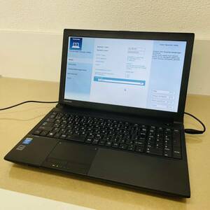 現状品 dynabook satellite B554/L PB554LEBPR5AA71 Core i5 4200M 2.50GHz 4GB HDD320GB 無線LAN無し i16278 80サイズ発送