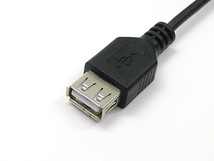 ＵＳＢ延長ケーブル　ＵＳＢ２．０　ＴｙｐｅＡオス⇔ＴｙｐｅＡメス　２ｍ_画像3