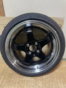 ステルスレーシングホイール 16インチ F6J R6.5J TE45 165/45R16