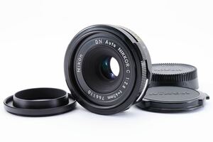 極上品＊Nikon ニコン GN Auto NIKKOR・C 45mm f/2.8 Ai 改造 レンズフード・キャップ付