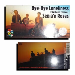 【中古CD・送料込み】8ｃｍシングル・SEPIA'N ROSES（セピアン・ローゼス）・「BYE-BYE LONLINESS」