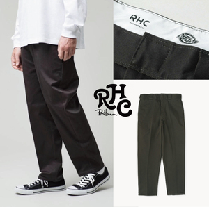 【Safari掲載】ロンハーマン RHC × DICKIES ワイドテーパード ワークパンツ 30 RonHerman RHC ディッキーズ チノパン