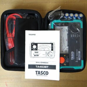 ◆ごえん堂◆未使用品◆TASCO/タスコ 電池式小型絶縁抵抗計【TA453BT】取扱説明書付◆6の画像4