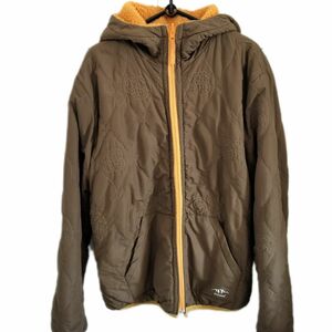 stussy ステューシー メンズ フード ジャケット ジップアップパーカー サイズＬ ジャケット パーカー フード ボア Ｌ