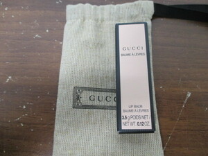  未使用 gucci リップスティック ノーモア オーキッズ baume lvres バーム・ア・レーヴル #1 激安1円スタート