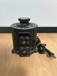 現状品 SHIMADZU SEISAKUSHO 島津製作所 スライダック 変圧器 ボルトスライダー VOLTAGE ADJUSTER TYPE SA500 匿名配送