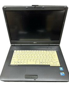 中古ノートパソコン セール Windows 7 32bit 富士通 LIFEBOOK A550 Core i3 M380 2.53G/メモリ4GB/HDD320GB/DVD-ROM/無線有/15型ワイド