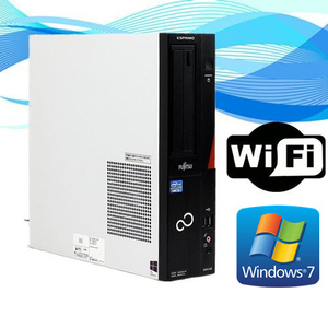中古パソコン デスクトップパソコン Windows 7 第3世代 メモリ4GB SSD120GB WPS Office 富士通 ESPRIMO Dシリーズ Core i3 3240 3.4G DVD-R