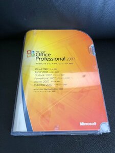 送料無料/Microsoft マイクロソフト 正規品 Office Professional 2007 オフィス プロフェッショナル 2007