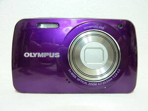 【動作確認済ジャンク】OLYMPUS オリンパス VH-210 パープル デジタルカメラ